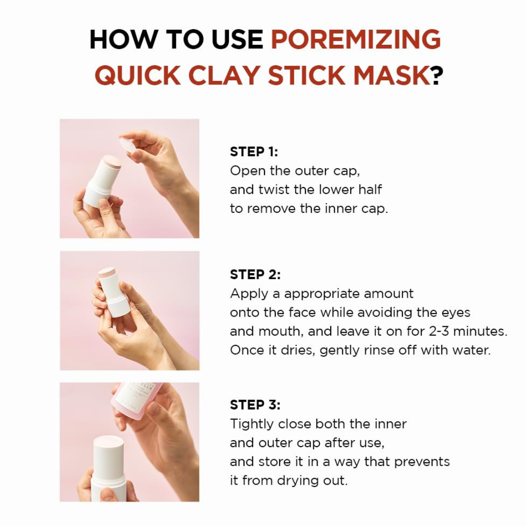Madagascar Centella Poremizing Quick Clay Stick Mask 27g